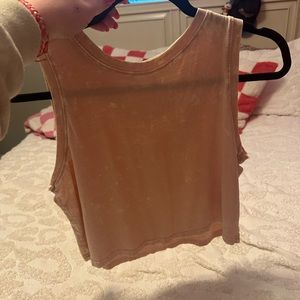 light pink tank